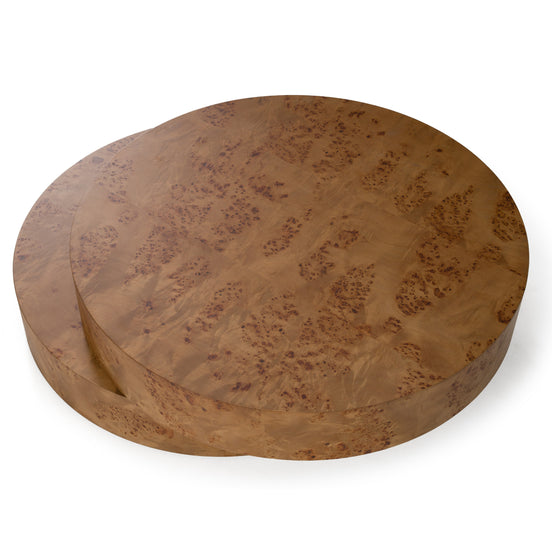 Ely - Modern Faux Burl Coffee Table - image 2