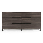 Enzo Italian Modern Grey Oak Dresser - image 4