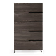 Enzo Italian Modern Grey Oak Chest - image 4