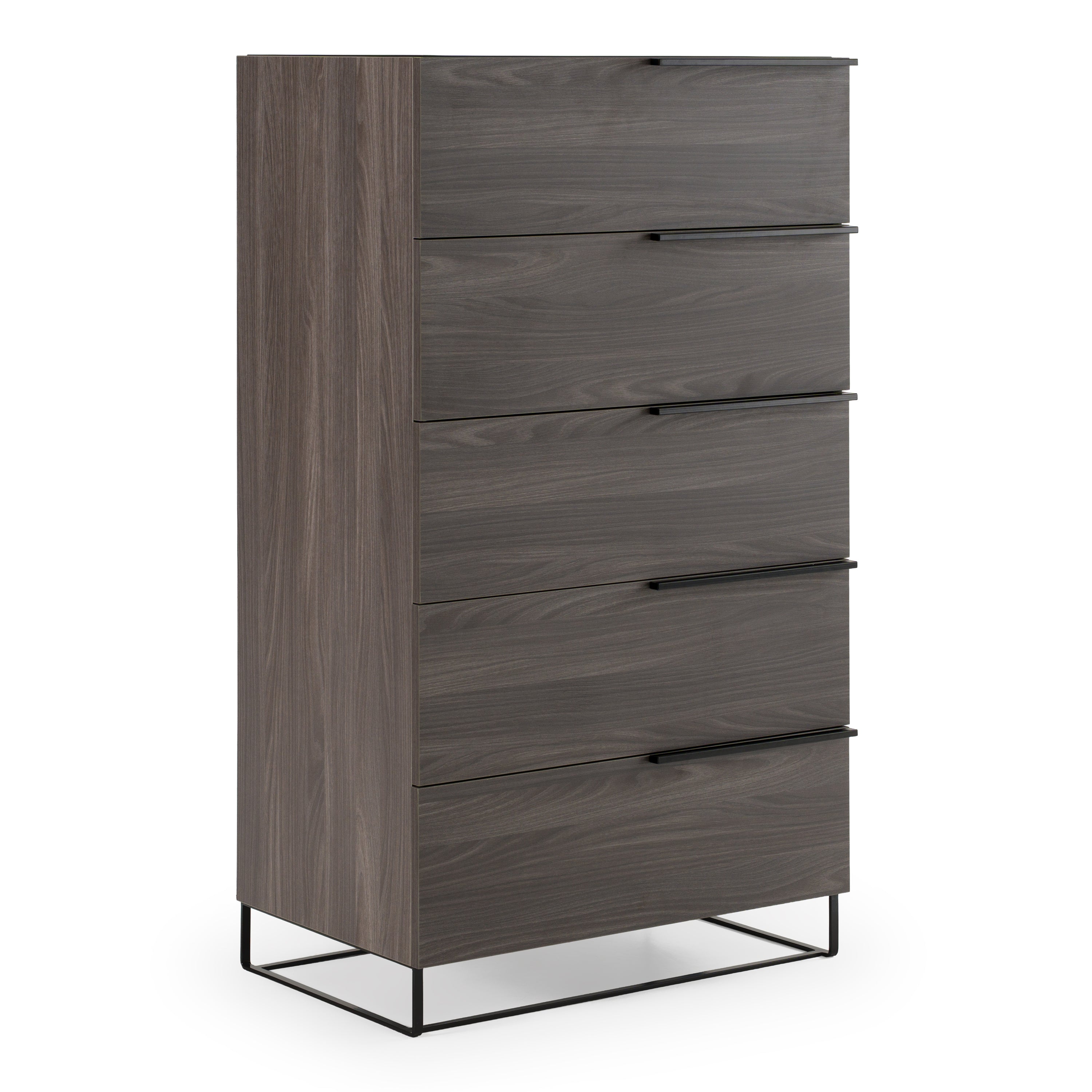 Enzo Italian Modern Grey Oak Chest - image 5