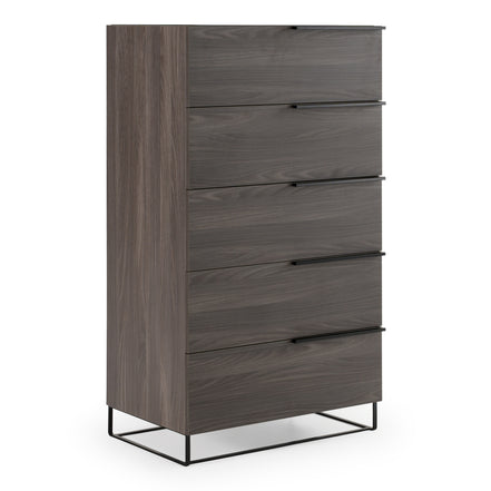 Enzo Italian Modern Grey Oak Chest - image 5