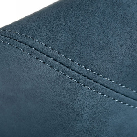 Esteban - Industrial Blue Eco-Leather Accent Chair - image 4