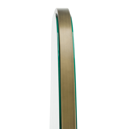 Esteem - Modern Antique Brass Freestanding Mirror - image 2