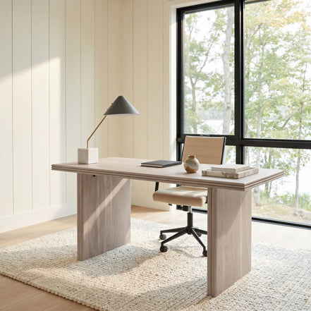 Pike Table Lamp Black & White