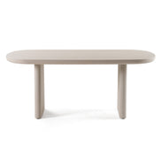 Evermore Modern Grey Faux Cement Coffee Table - image 2