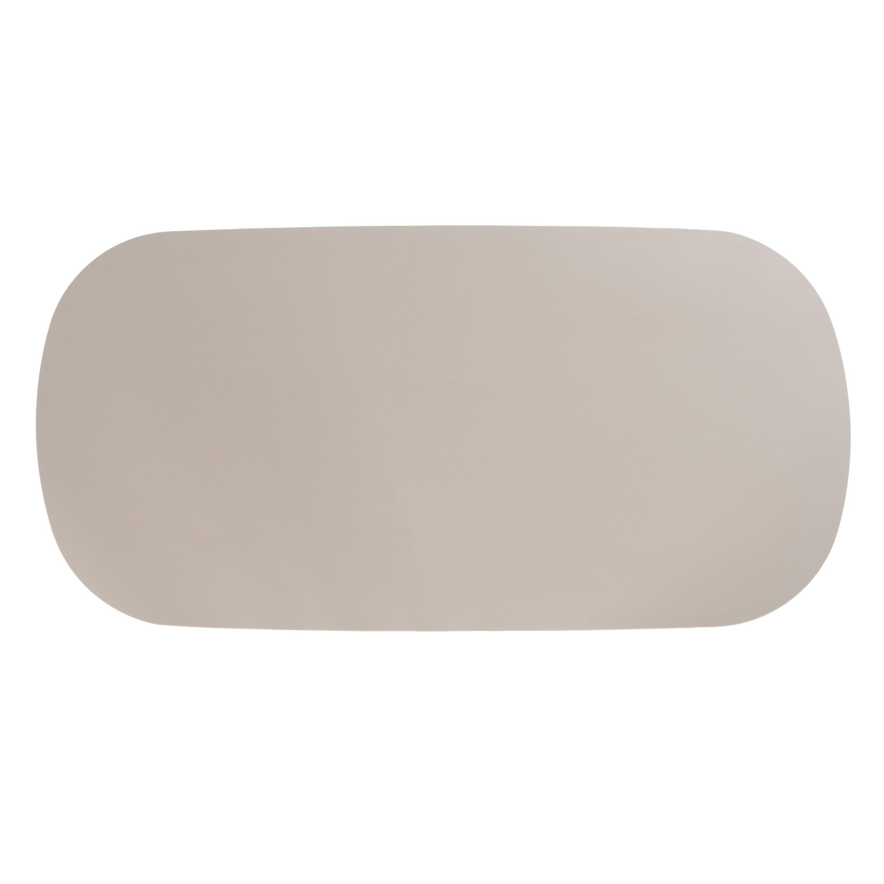 Evermore - Modern Grey Faux Cement Oval Dining Table - image 4
