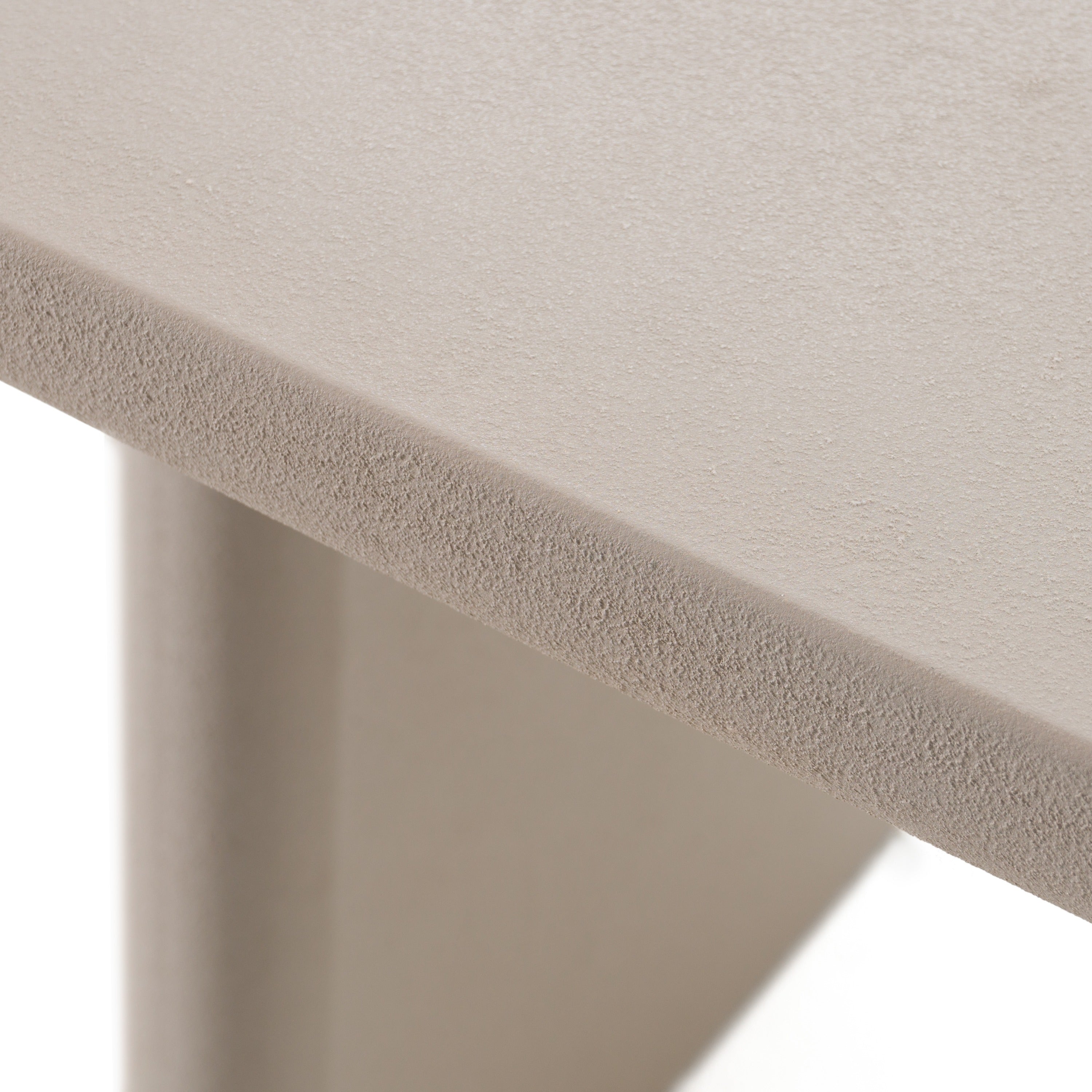 Evermore Modern Grey Faux Cement Coffee Table - image 5