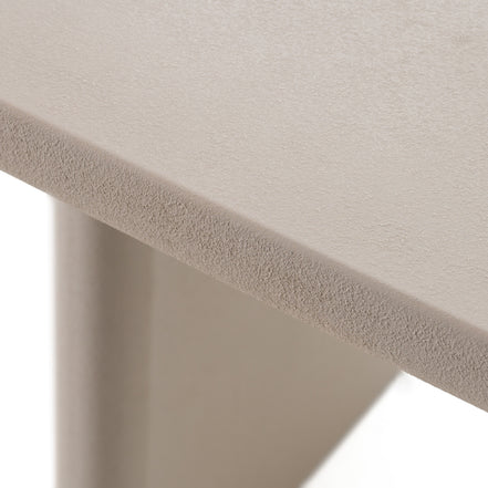 Evermore Modern Grey Faux Cement Coffee Table - image 5