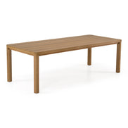 Evora + Sintra - Outdoor Eucalyptus + Grey Olefin 9-Piece Dining Set - image 4