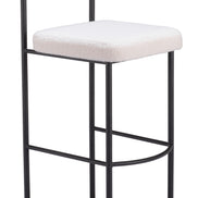 Livorno Barstool (Set of 2) Ivory