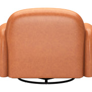 Cleo Swivel Chair Brown