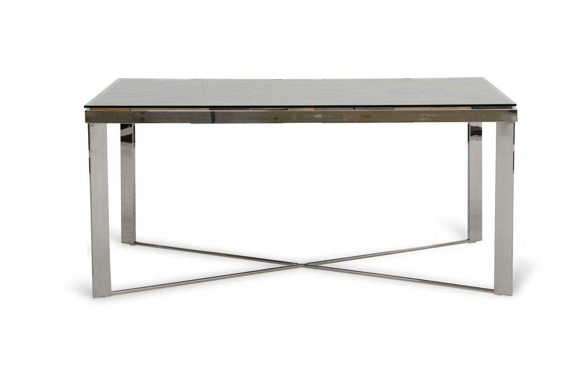 Santiago Modern Rectangular Wood Mosaic Dining Table - image 5