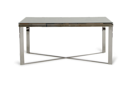 Santiago Modern Rectangular Wood Mosaic Dining Table - image 5