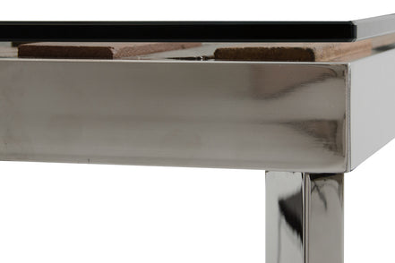 Santiago Modern Rectangular Wood Mosaic Dining Table - image 3