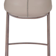 Magnus Counter Stool (Set of 2) Brown & Walnut