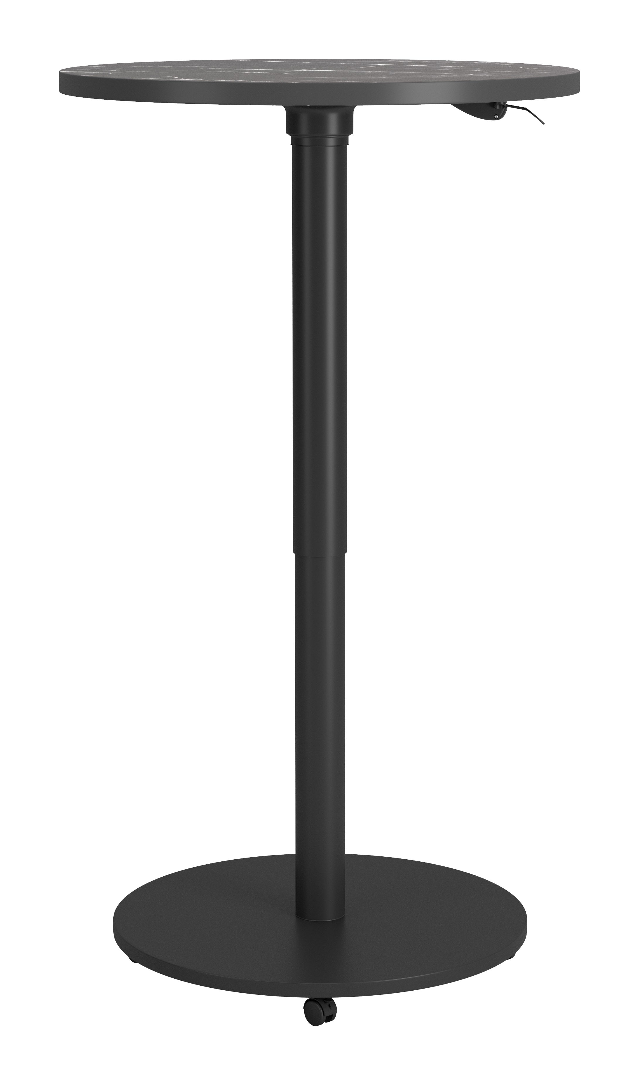 Mule Adjustable Bar Table Black