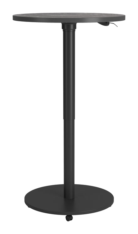 Mule Adjustable Bar Table Black