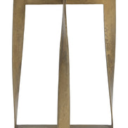 Noara Accent Table Black & Brass