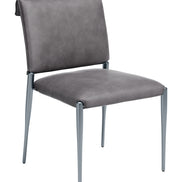 Freesia Dining Chair (Set of 2) Charcoal Gray