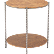 Adna Side Table Brown
