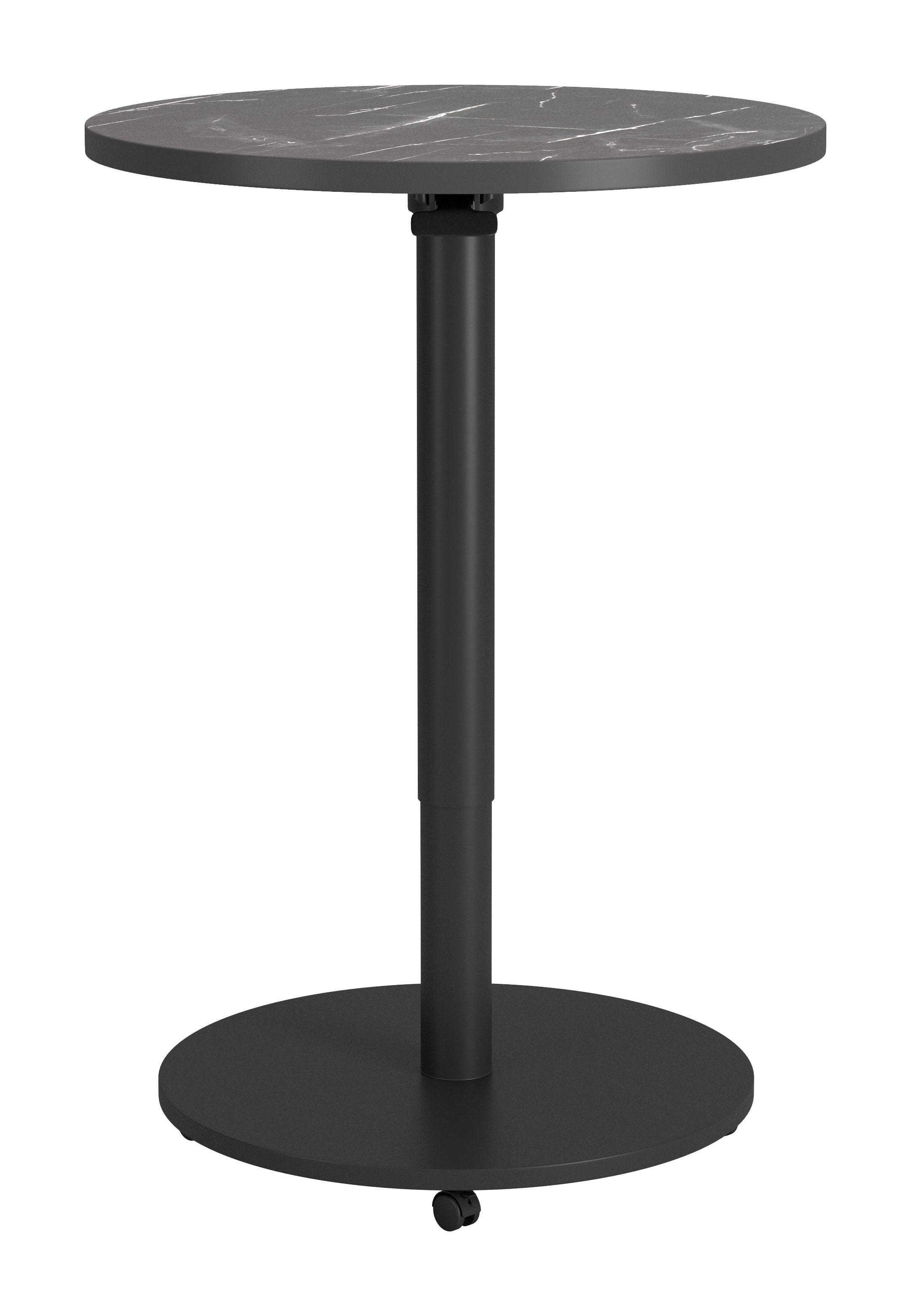 Mule Adjustable Bar Table Black