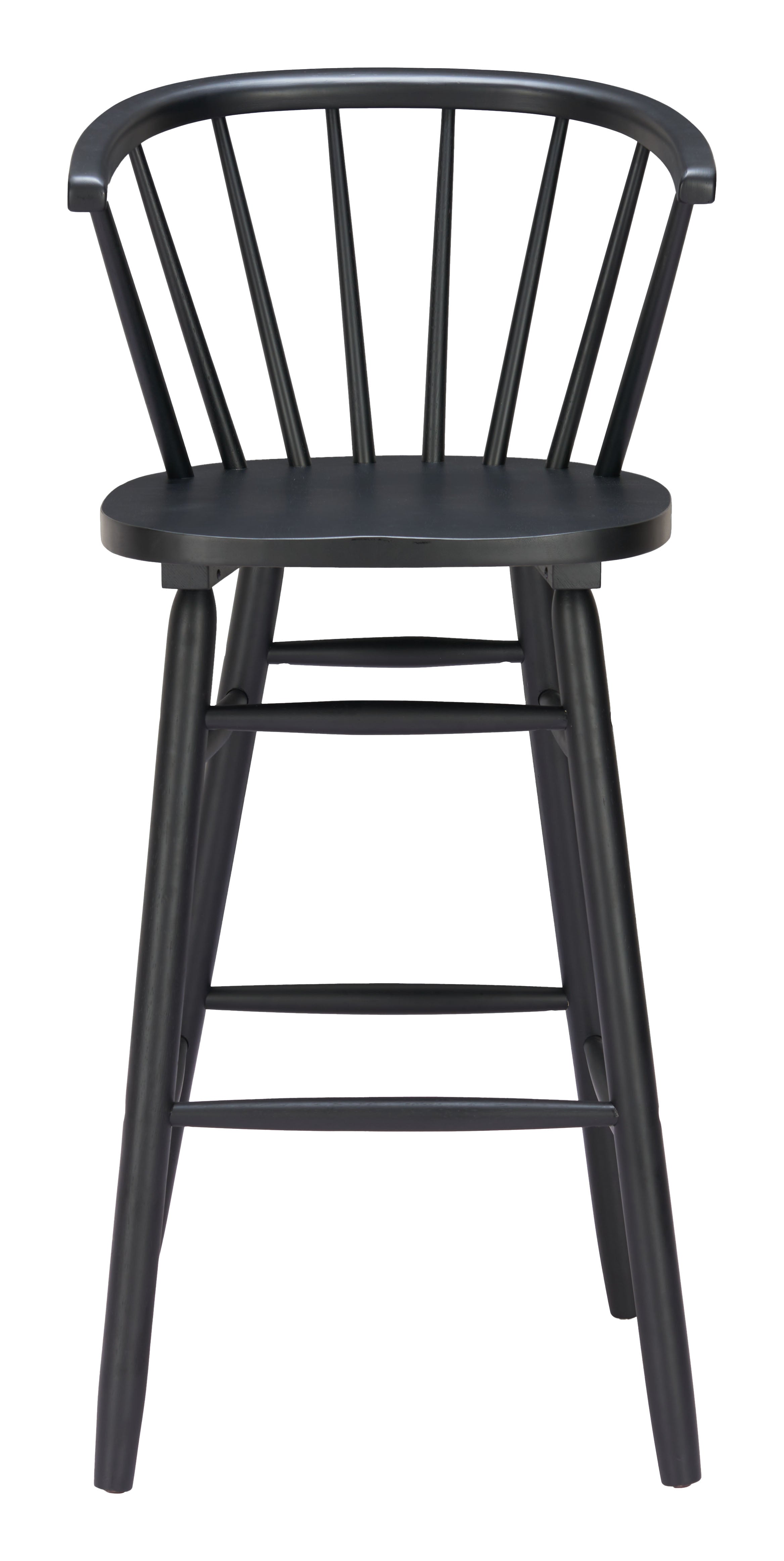 Stenger Barstool (Set of 2) Black
