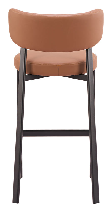 Prairie Barstool (Set of 2) Brown