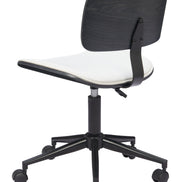 Duravel Office Chair White & Black