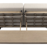 Varadero Beach Double Chaise Gray
