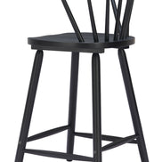 Stenger Counter Stool (Set of 2) Black