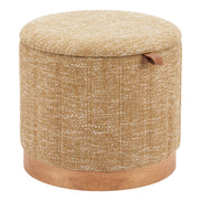 Fije Storage Ottoman Oat Yellow