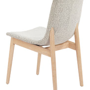 Raha Dining Chair (Set of 2) Gray & Whitewashed