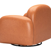 Cleo Swivel Chair Brown