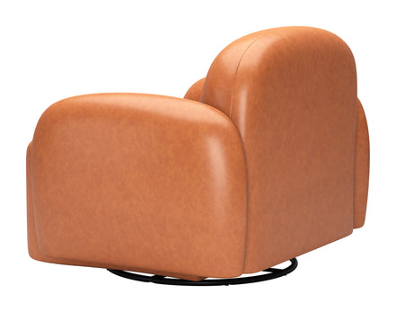 Cleo Swivel Chair Brown