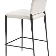 Freesia Barstool (Set of 2) White