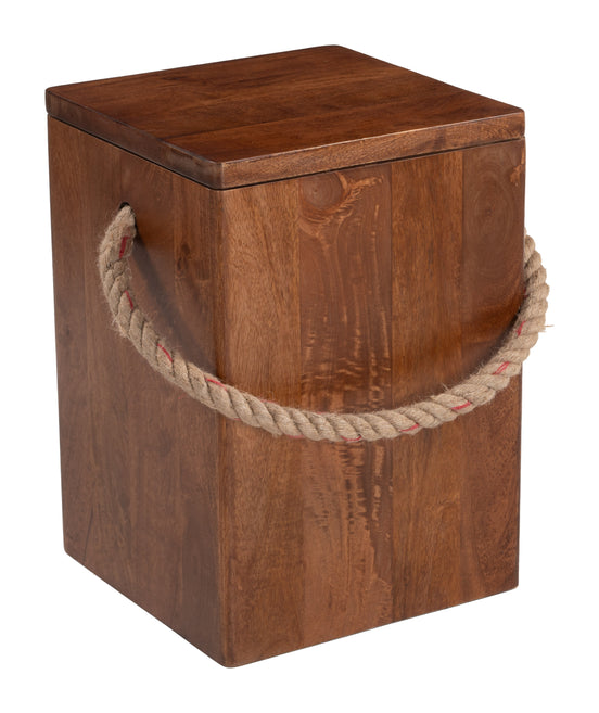 Omaga Storage Side Table Walnut