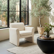 Dobra Accent Chair Oatmeal Beige