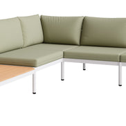 Lychee Modular Sectional Green