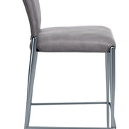 Freesia Counter Stool (Set of 2) Charcoal Gray