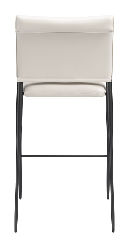 Freesia Barstool (Set of 2) White