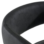 Faerron - Modern Black Leatherette Bar Chair - image 5