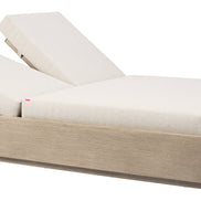 Varadero Beach Double Chaise Gray