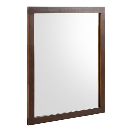 Fantasia - Contemporary Dark Walnut Mirror - image 4