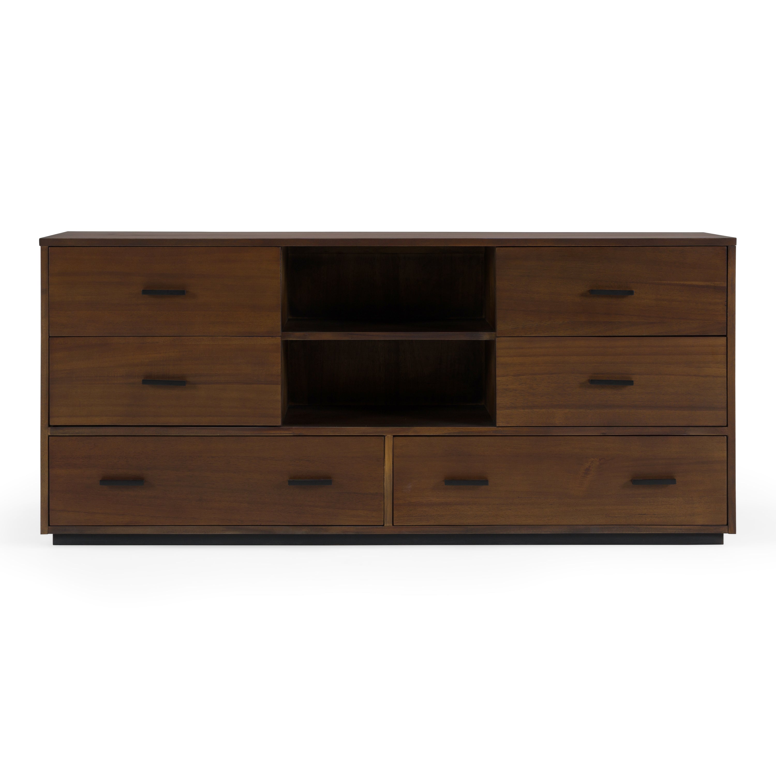 Fantasia - Contemporary Dark Walnut Dresser - image 5