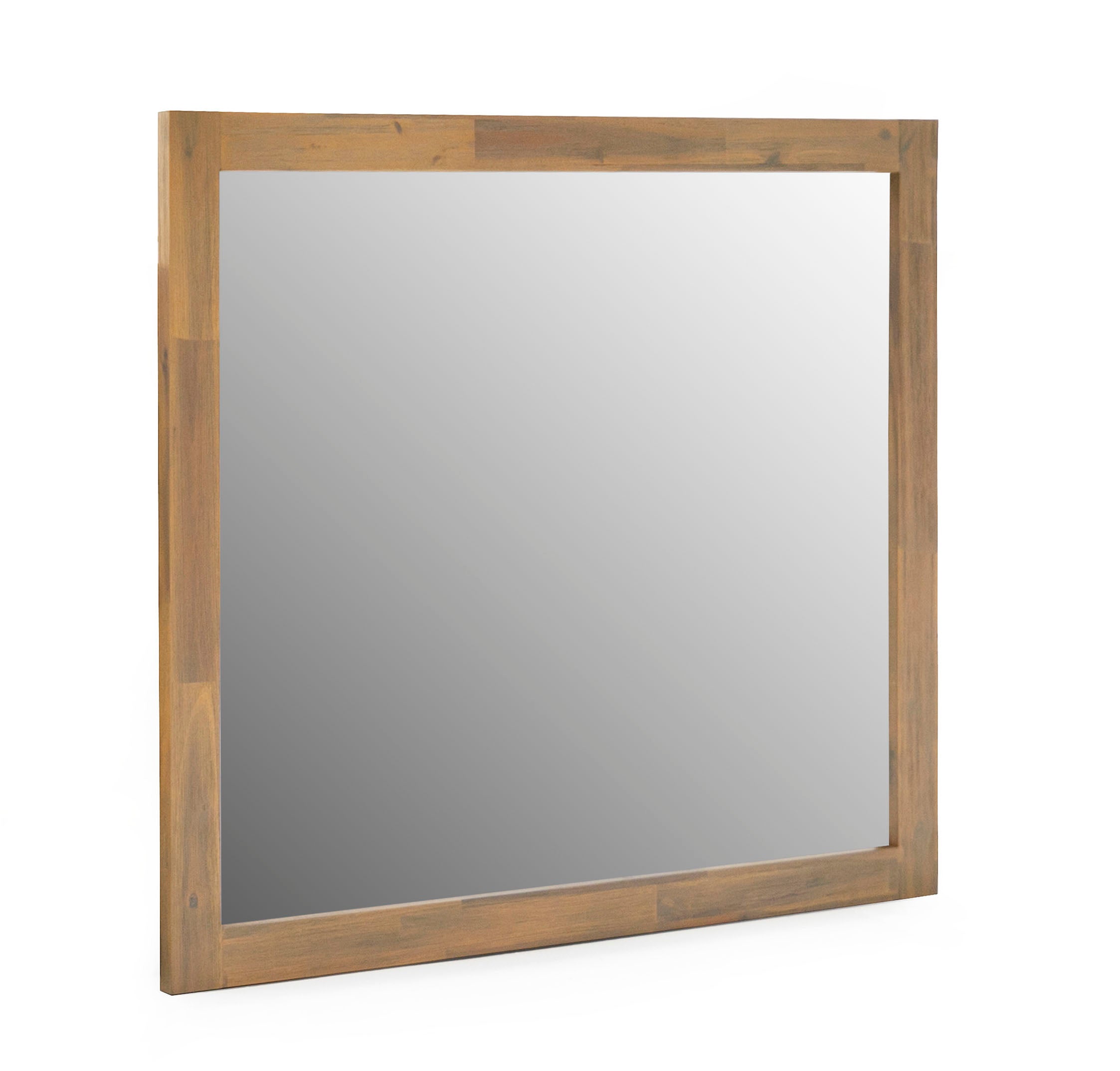 Fantasia - Contemporary Walnut Mirror - image 3