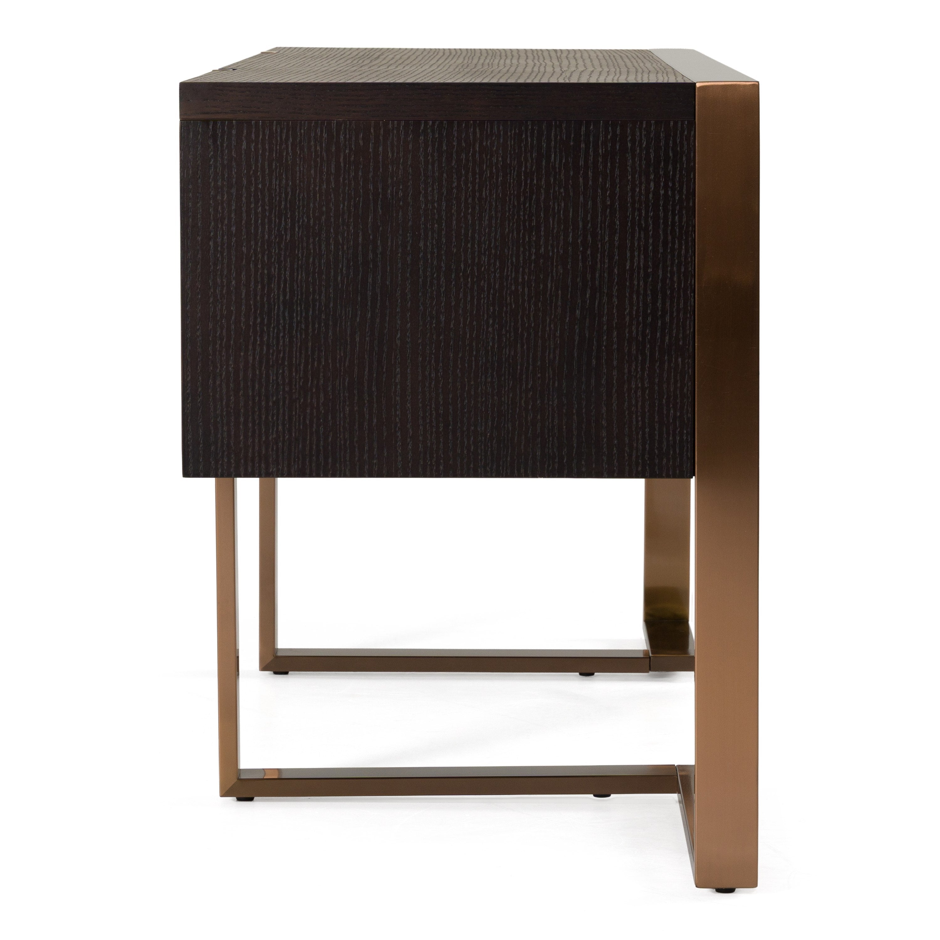 Modern Fauna Wenge and Rosegold Desk - image 3