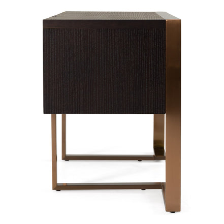 Modern Fauna Wenge and Rosegold Desk - image 3