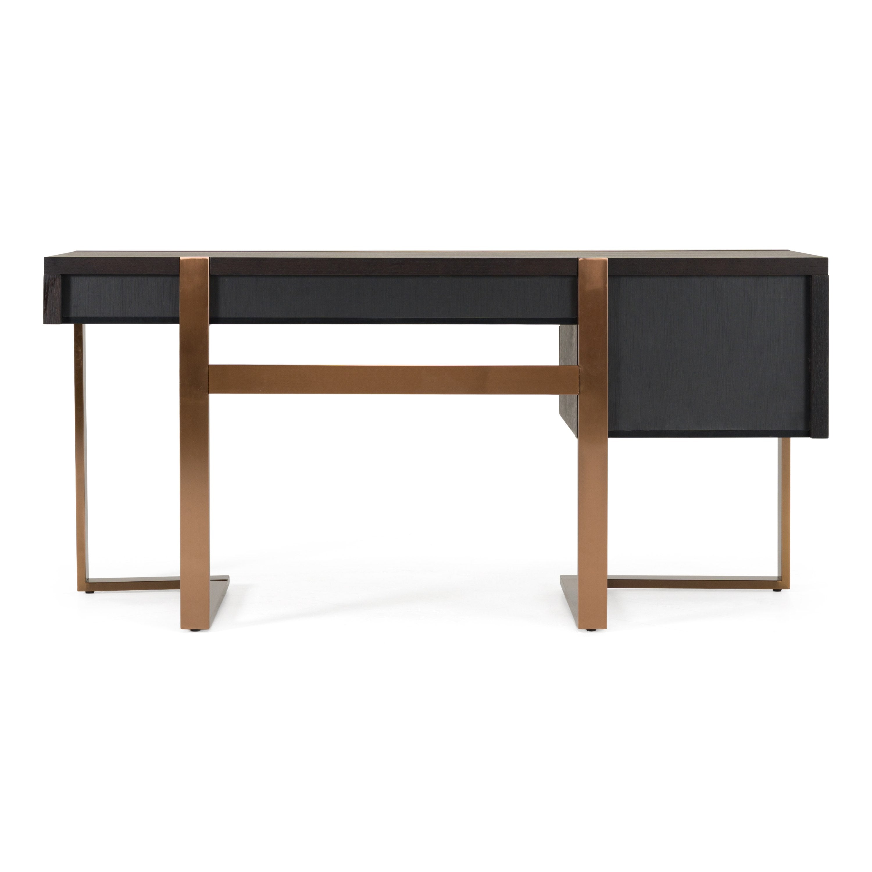 Modern Fauna Wenge and Rosegold Desk - image 4