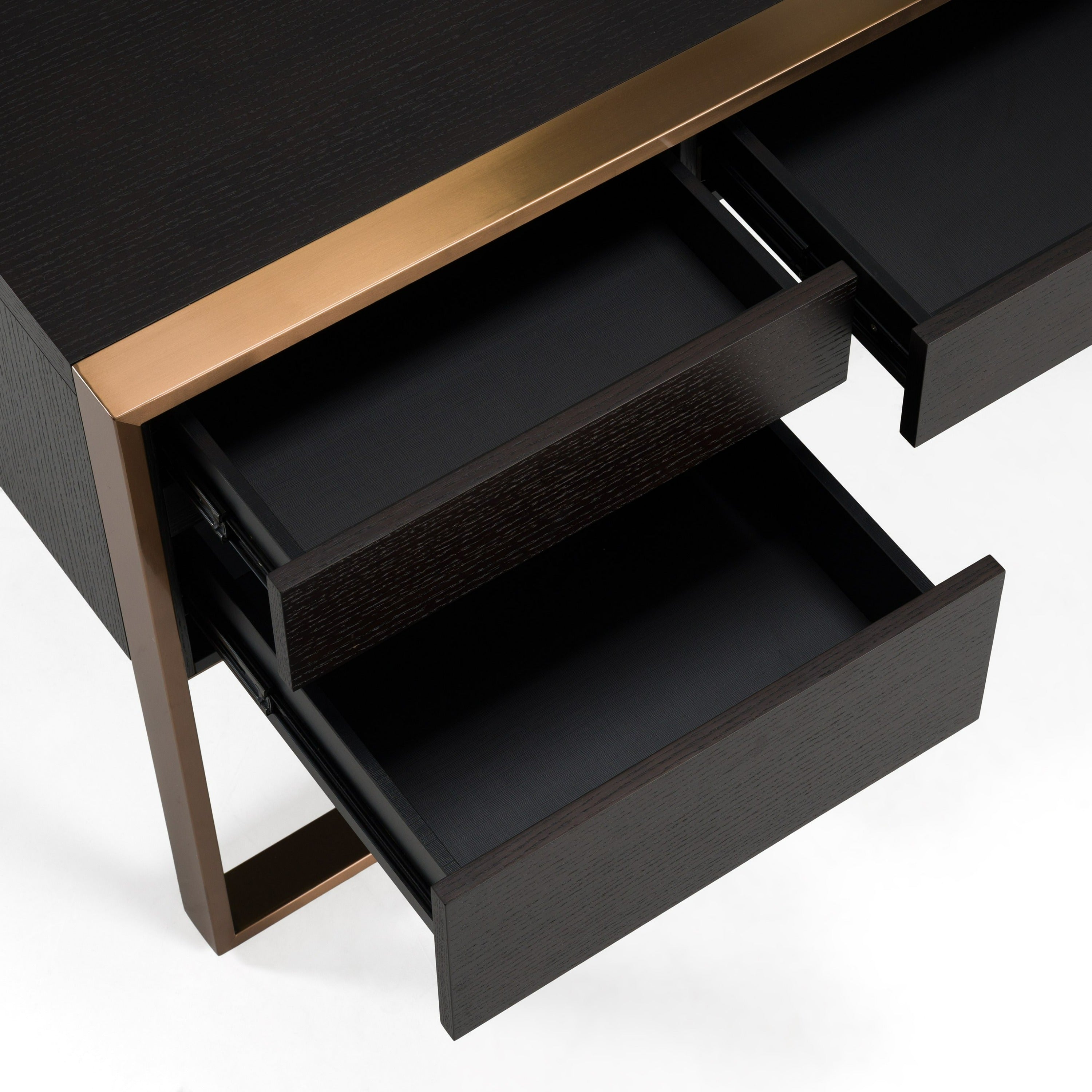 Modern Fauna Wenge and Rosegold Desk - image 5