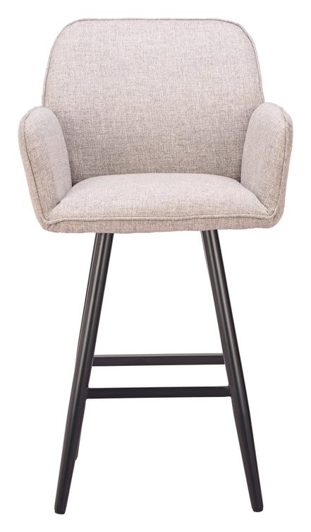 Sieve Swivel Barstool Beige